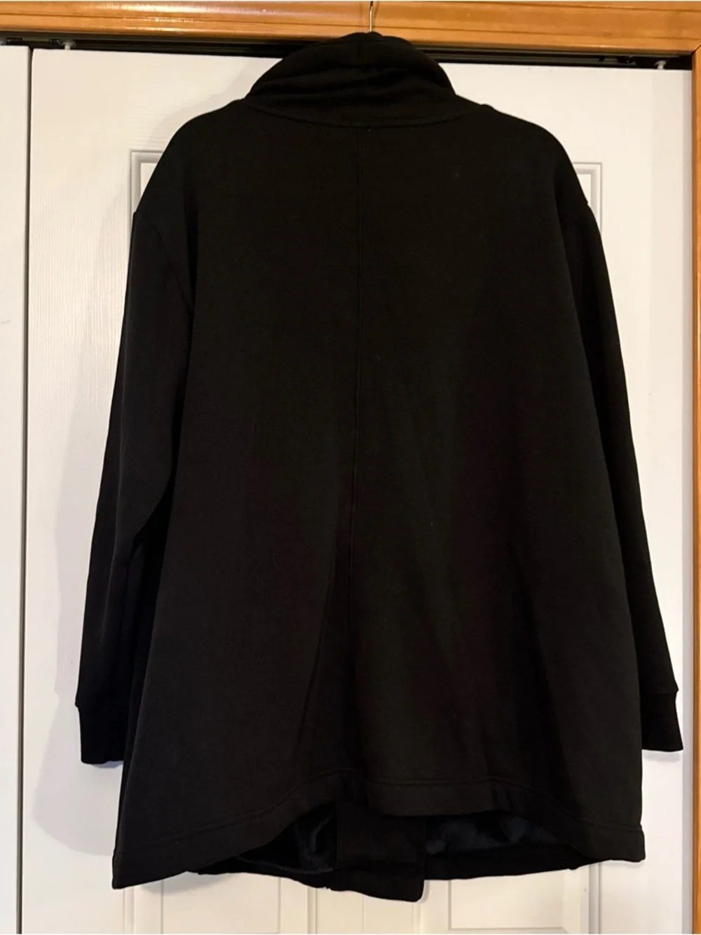 Zella Black Amazing Cozy Wrap Jacket‎
